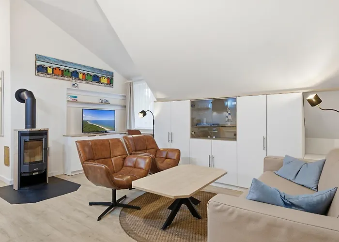 Duenenhaeuser Unserusedomde Ca50qm Mit Parkplatz Direkt Am 12i3 Apartman *